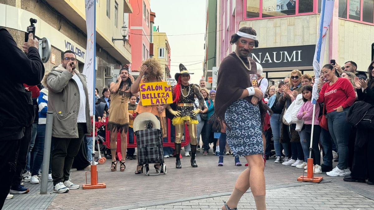 Carrera de Tacones de Telde.