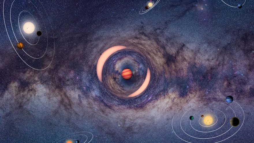 La sonda Gaia y telescopios en tierra detectan un planeta errante que vaga por la galaxia