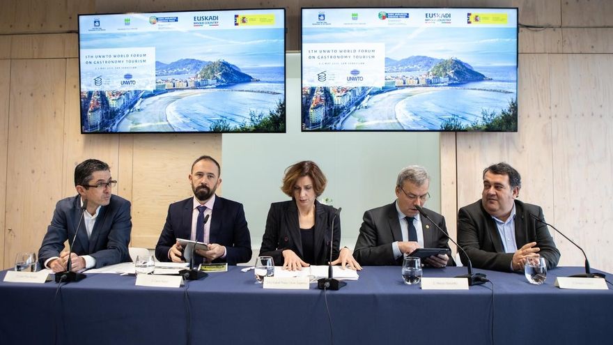 El Kursaal de San Sebastián acogerá los días 2 y 3 de mayo el V Foro Mundial de Turismo Gastronómico de la OMT