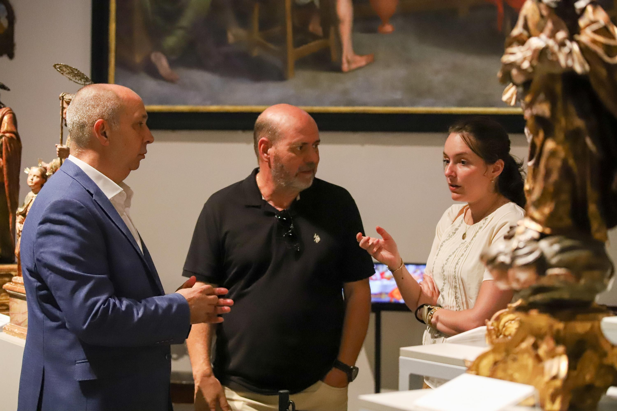 La exposición 'San José. Arte y Devoción en La Palma'.