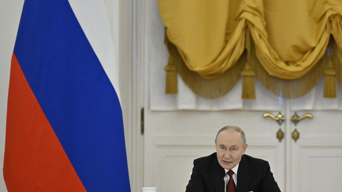El presidente ruso, Vladimir Putin, en el reciente Consejo de Estado en el Kremlin, en Moscú.