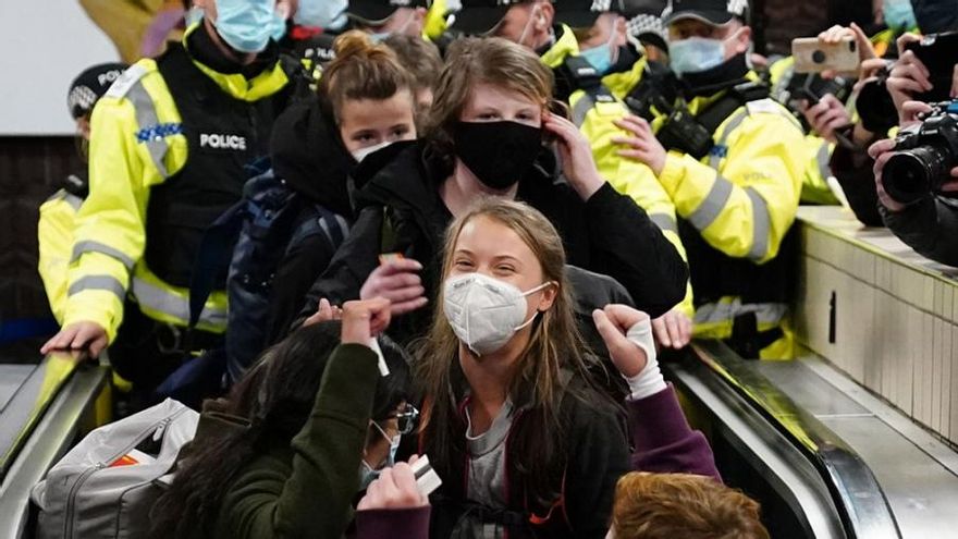 Greta Thunberg acusa a los líderes mundiales de evitar tomar medidas reales sobre el cambio climático