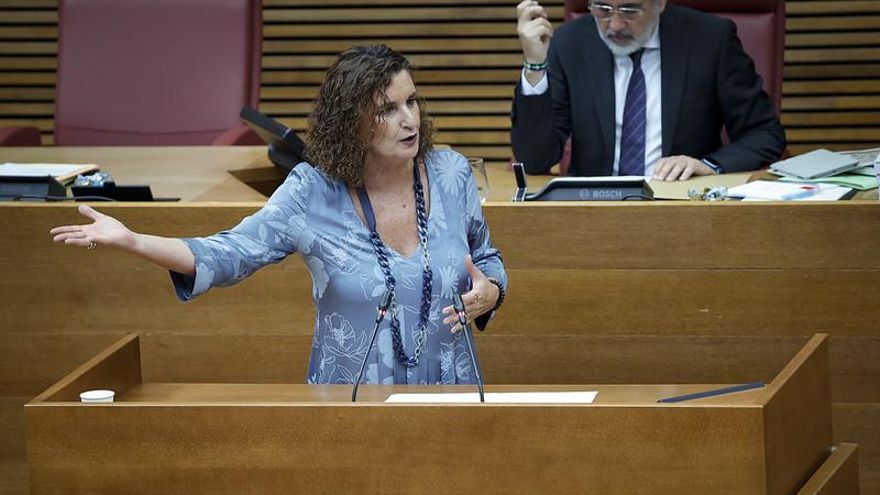 La diputada socialista Mercedes Caballero.