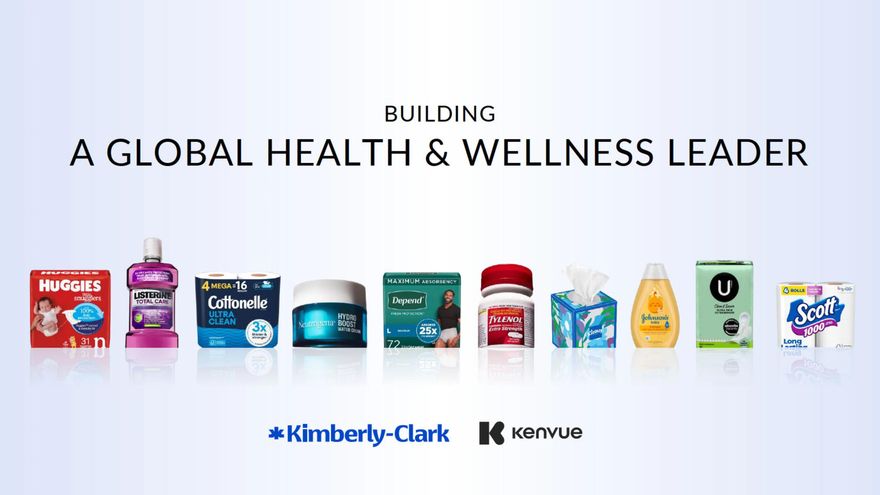 Kimberly-Clark acuerda la compra de Kenvu en una operación valorada en 48.700 millones de dólares