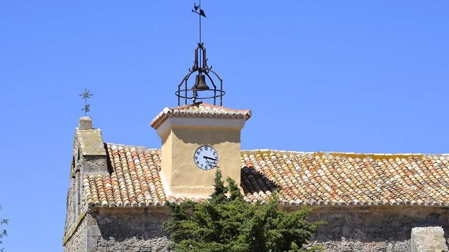 Salen a la luz restos de un mausoleo romano tras las obras realizadas en la ermita de Huelves, en Cuenca