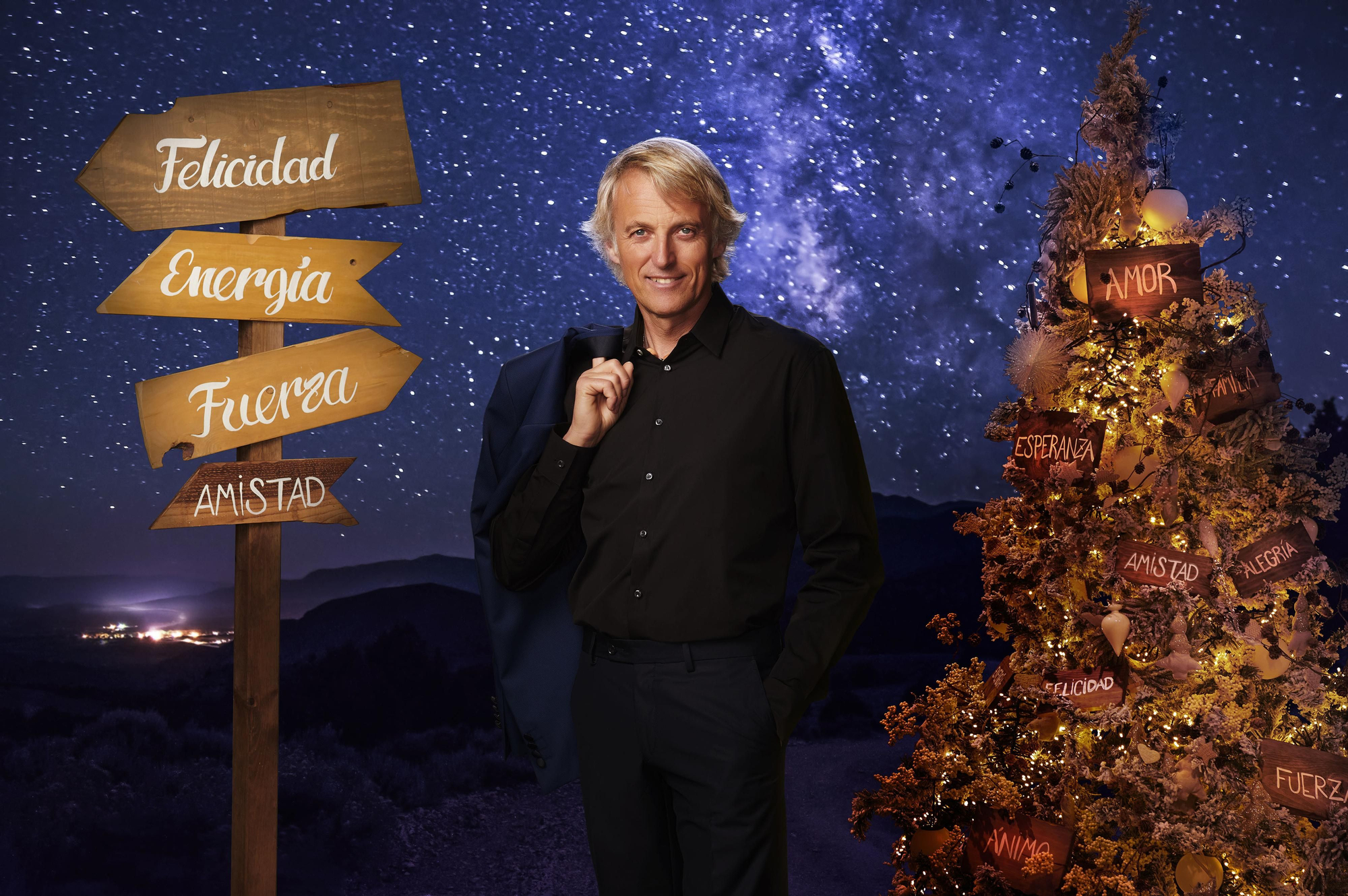 Jesús Calleja debuta al frente de la Nochevieja en Mediaset