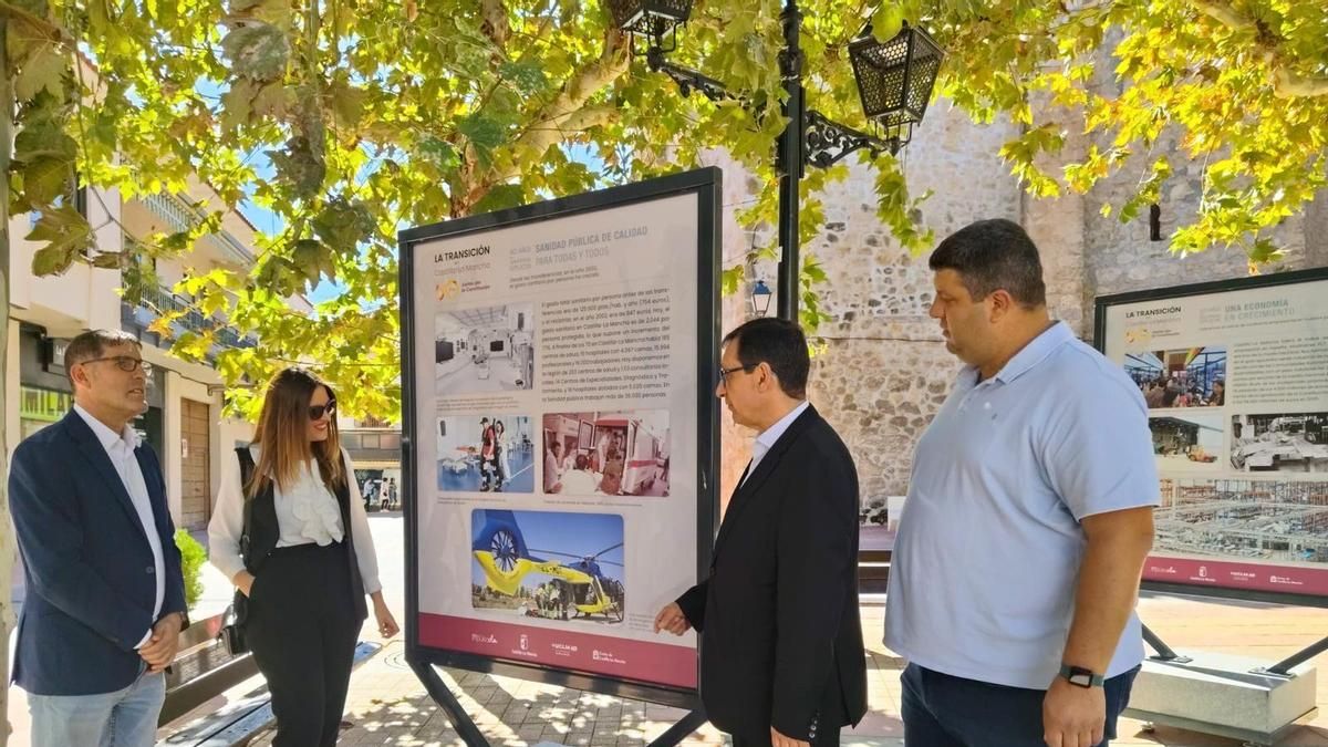 La exposición sobre el 50 aniversario de la Transición democrática en Castilla-La Mancha llega a Villacañas y Ocaña