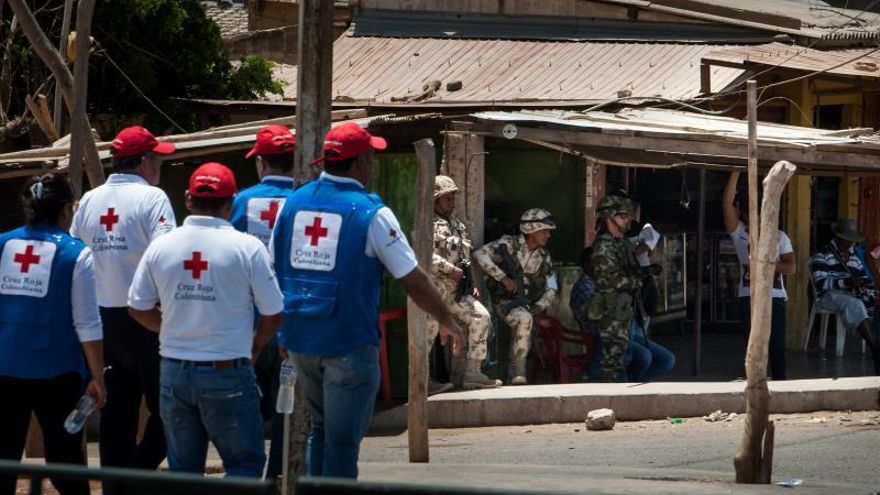La Cruz Roja colombiana atendió a 820.888 migrantes durante los últimos 21 meses