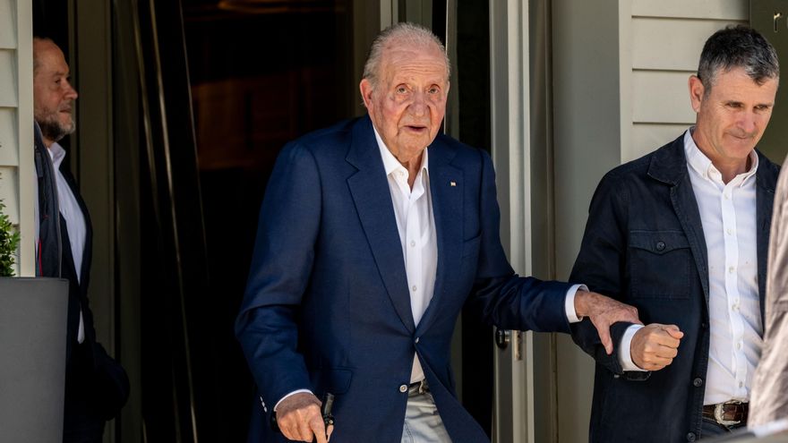El rey Juan Carlos sobre la demanda a Revilla: "Hace mucho tiempo que no voy a Santander"