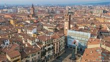 Las espectaculares vistas de Verona desde la Torre dei Lamberti.