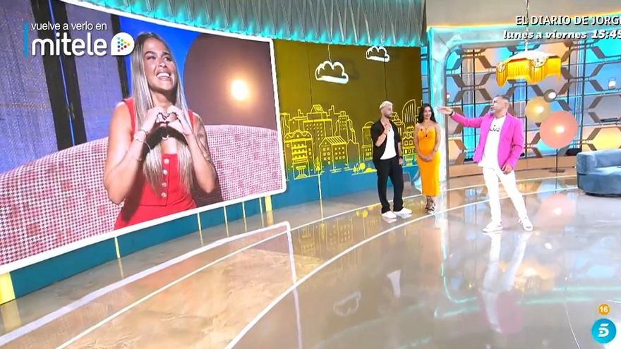 Una pretendienta de 'Mujeres y Hombres' reaparece en 'El diario de Jorge' para anunciar que se casa con su tronista