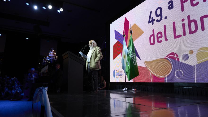 El discurso completo de Juan Sasturain en la Inauguración de la 49° Feria del Libro de Buenos Aires