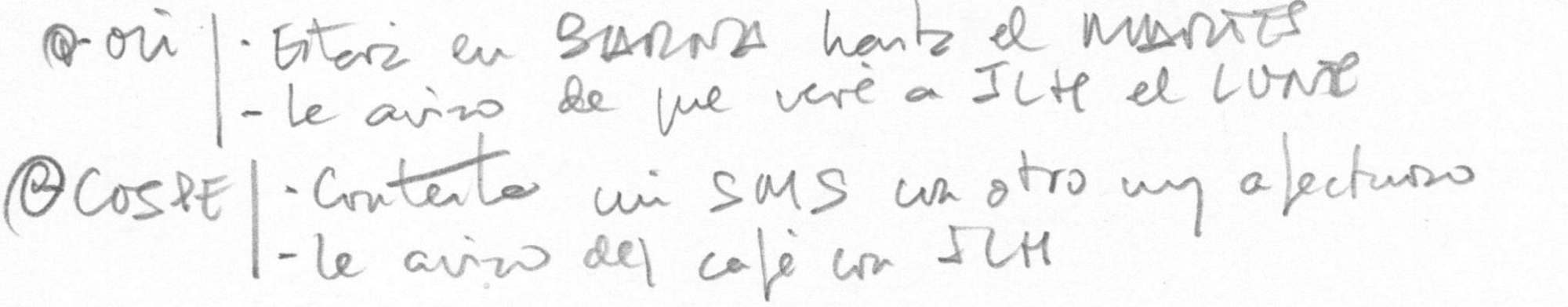 Anotación de Villarejo correspondiente al 3 de noviembre de 2016, día del anuncio de Cospedal como nueva ministra de Defensa