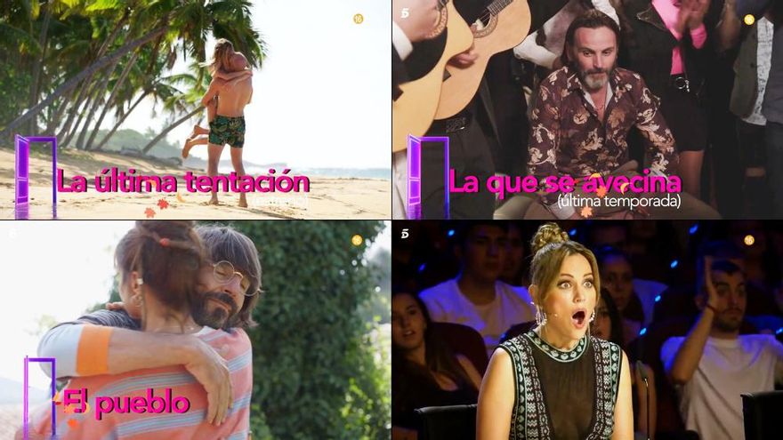 Telecinco avanza sus platos fuertes para otoño, con la vuelta de 'LQSA' y el spin-off de 'La isla de las tentaciones'