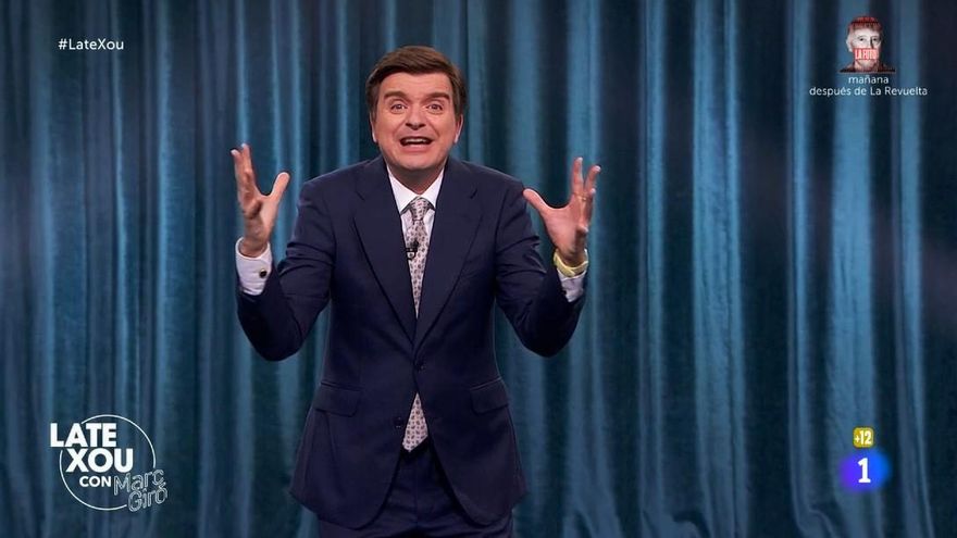 Marc Giró arrancó el 'Late Xou' con un llamativo monólogo: "He decidido hacerme facha, son todo ventajas"