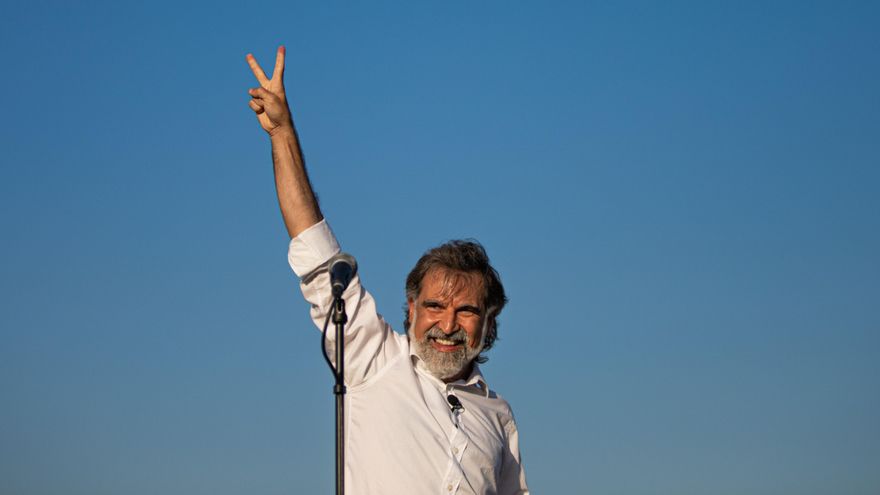 El presidente de Òmnium, Jordi Cuixart