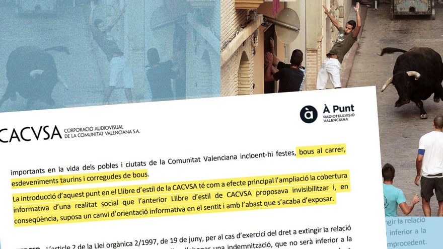 À Punt reconoce la cláusula de conciencia a una periodista y la indemniza por empezar a emitir corridas de toros