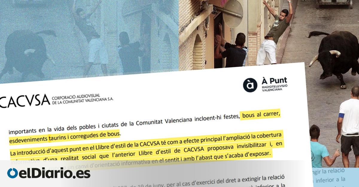 À Punt reconoce la cláusula de conciencia a una periodista y la indemniza por empezar a emitir corridas de toros