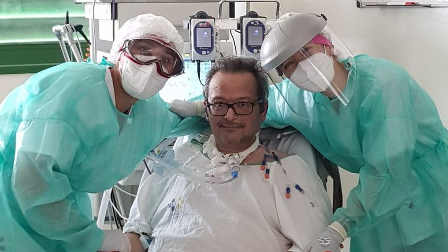 Dentro del Hospital de Lanzarote, devastado ante la tercera ola de COVID: "La Navidad nos ha roto por completo”