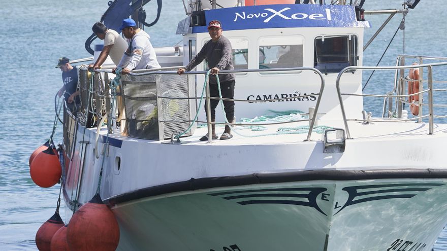 El barco gallego 'Novo Xoel'.