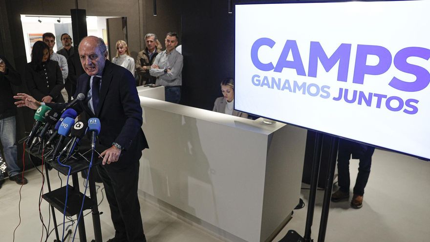 El dardo de Camps a Pérez Llorca: "Era secretario general de Mazón, él lo puso"