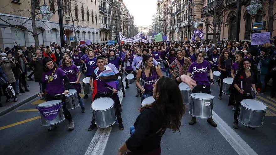 Manifestación del 8M en Granada