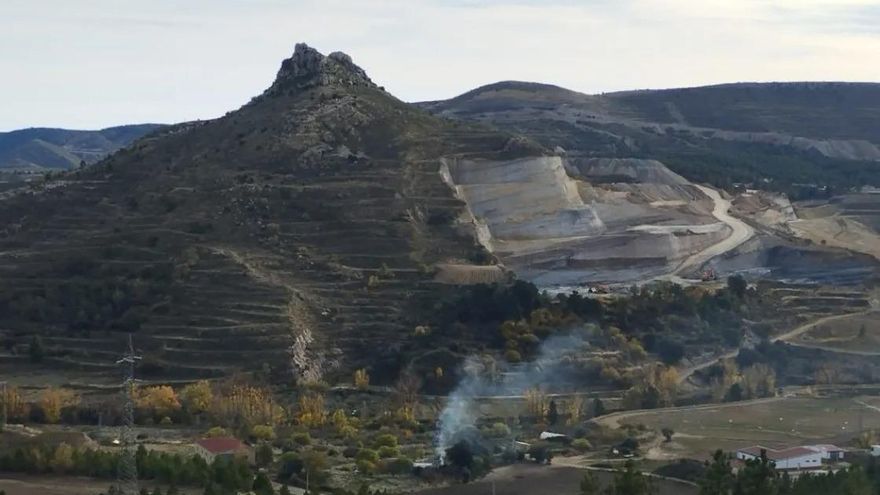 Estercuel, en Teruel, se opone a la apertura de tres nuevas minas de arcilla: “Será un pueblo rodeado”