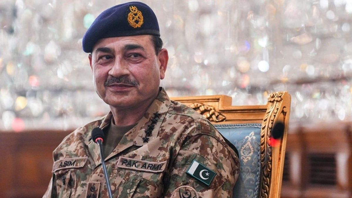 El mariscal Asim Munir en Teherán, el 16 de abril de 2026.