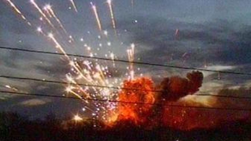 Hallan con vida a los más de 40 desaparecidos tras las explosiones en un depósito de armas de Rusia