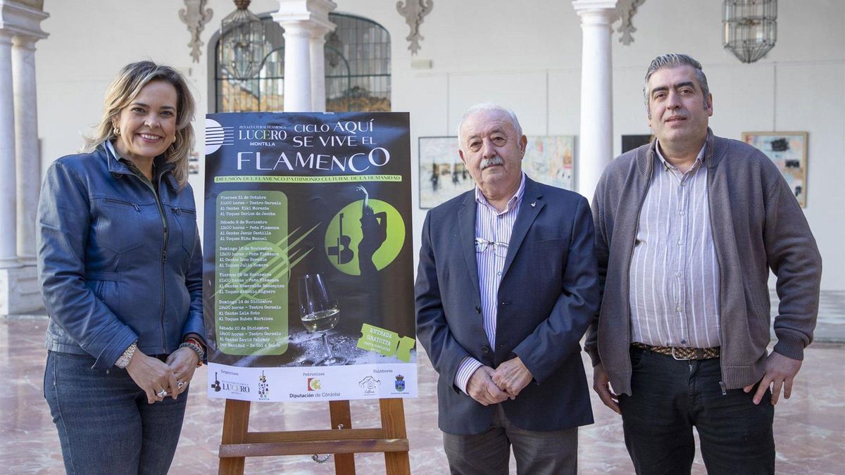 Diputación colabora con la Peña Flamenca 'El Lucero' de Montilla y su proyecto 'Aquí se vive el flamenco'