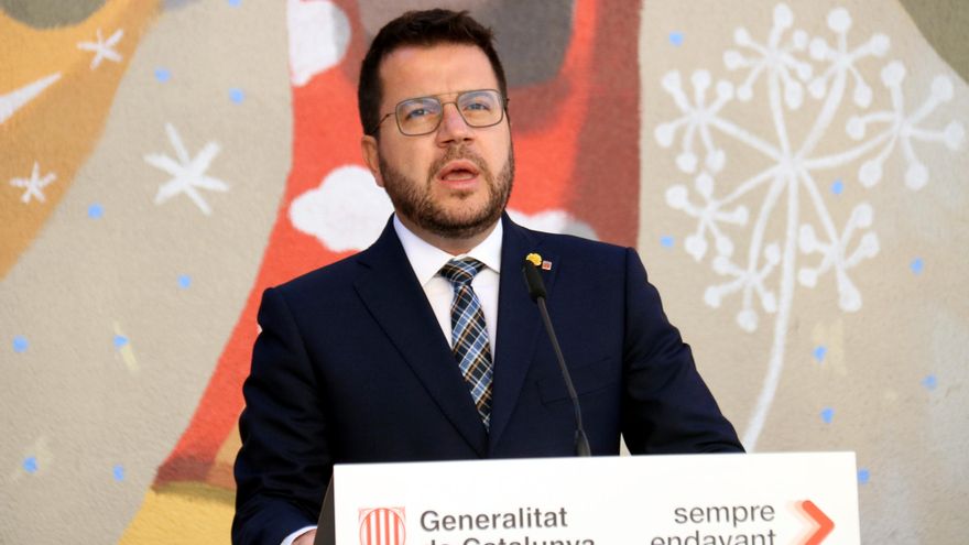 Aragonès insiste al PSOE con un nuevo referéndum en el aniversario del 1-O