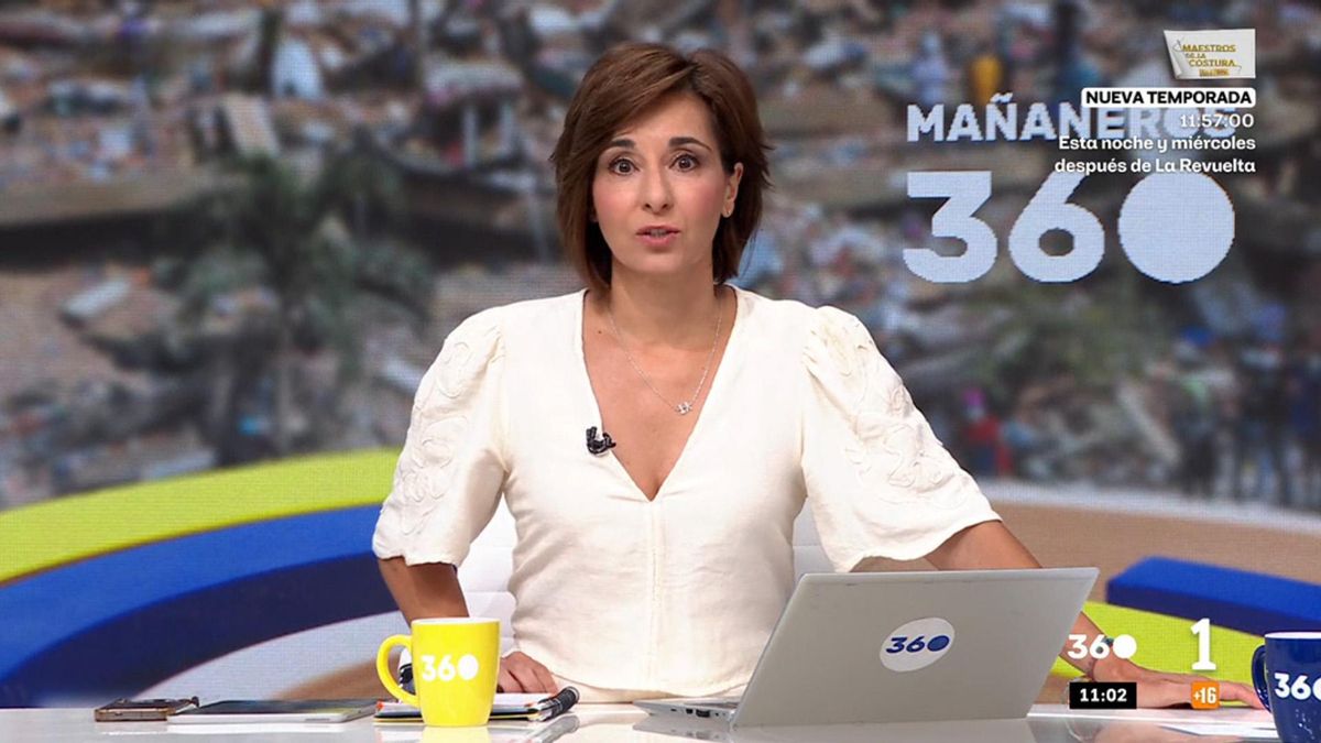 Adela Gonzalez pone fin a su ausencia en 'Mañaneros 360' y ya presenta con Javier Ruiz en RTVE tras sus breves vacaciones