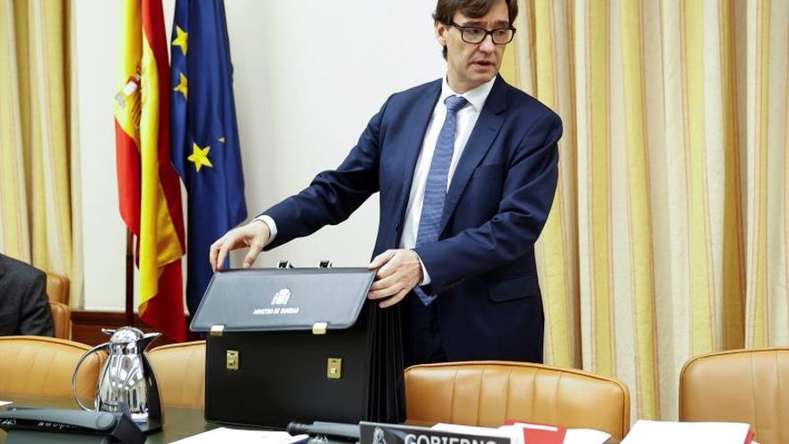 El ministro de Sanidad, Salvador Illa.