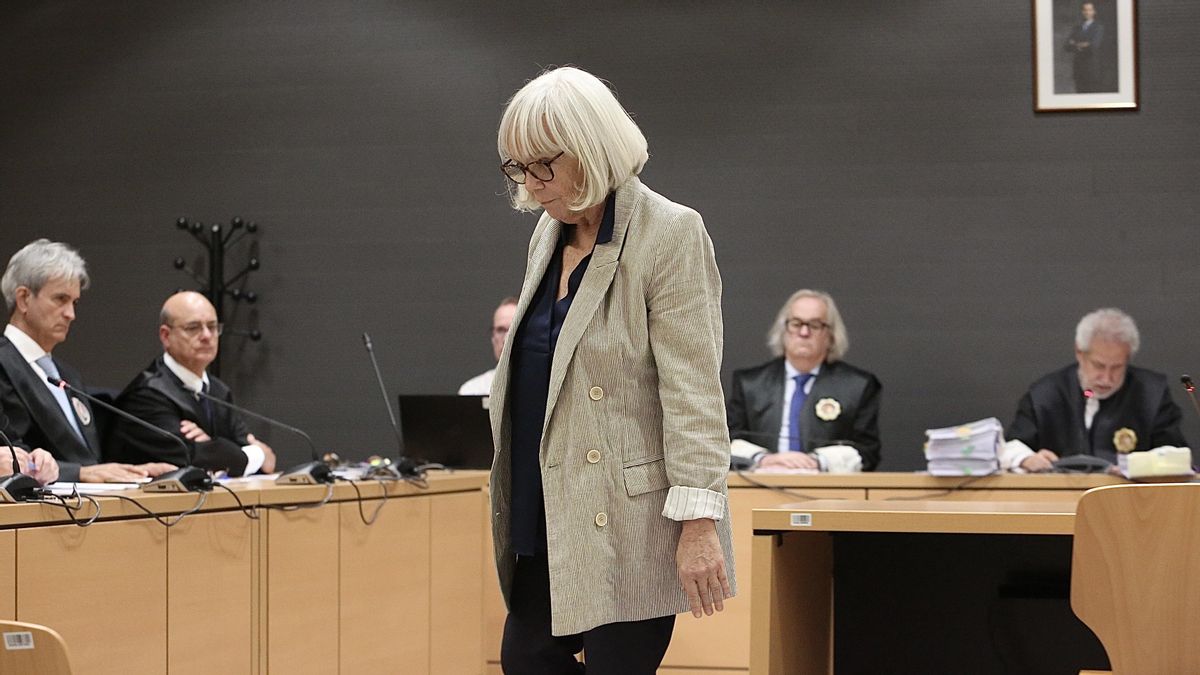 Julia Maleeva, en la vista de este lunes. (ALEJANDRO RAMOS)