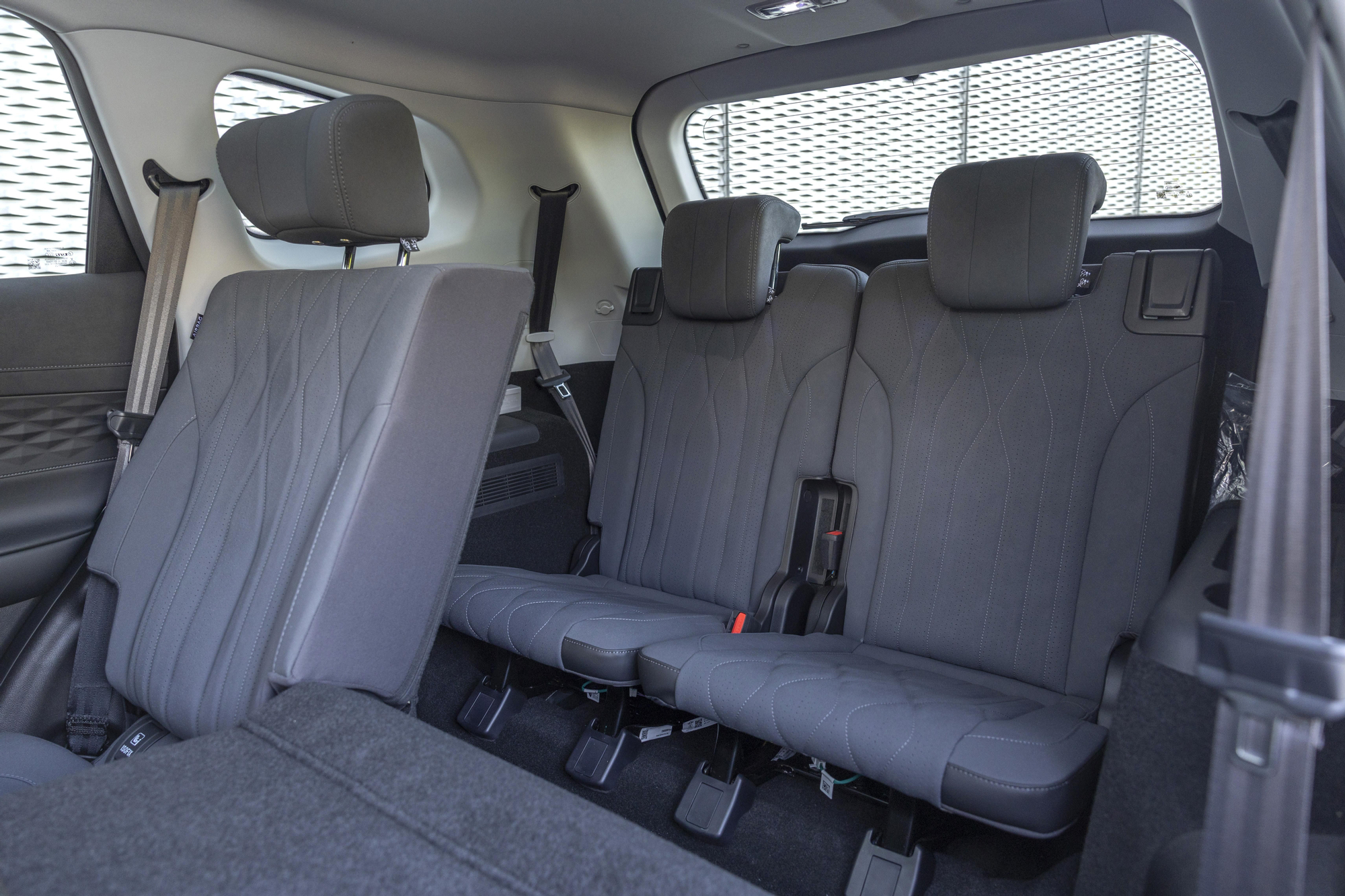 Las plazas de la tercera fila de asientos del Ebro s800.