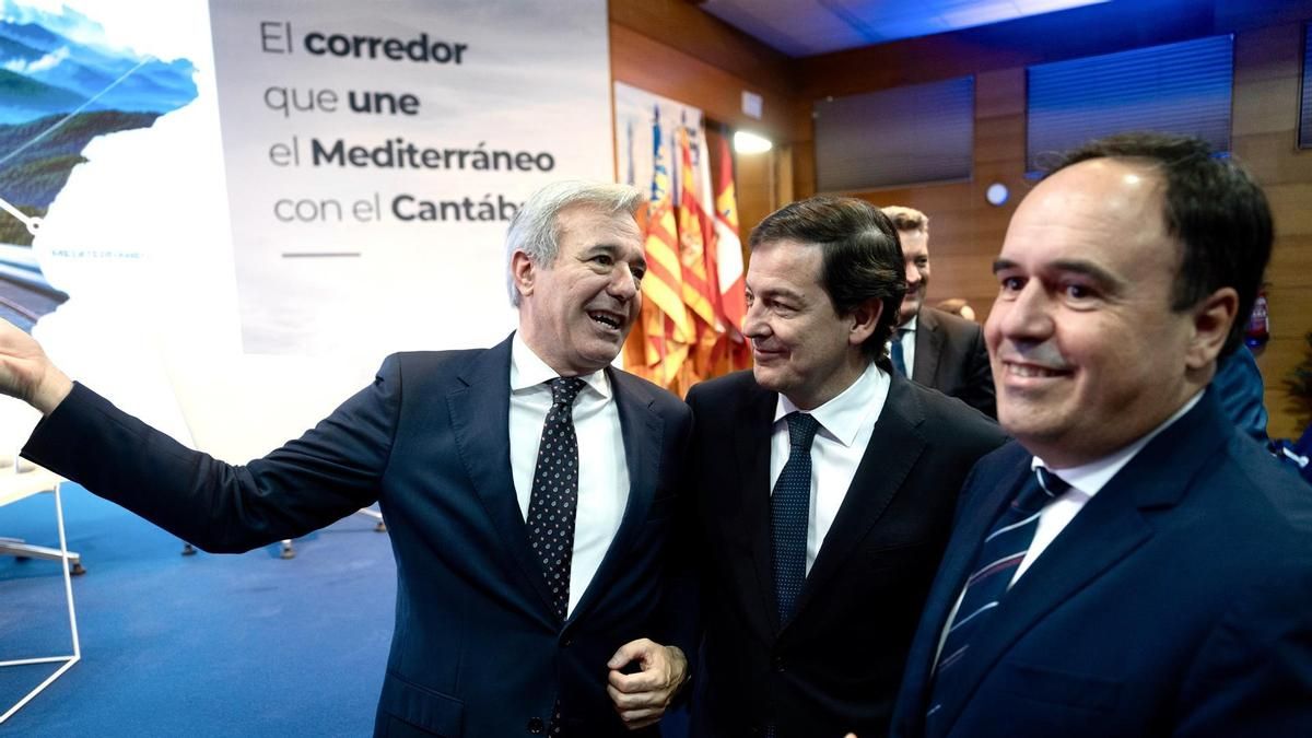 Frente común de las autonomías del PP para reclamar la doble vía ferroviaria en el corredor entre Teruel y Valencia