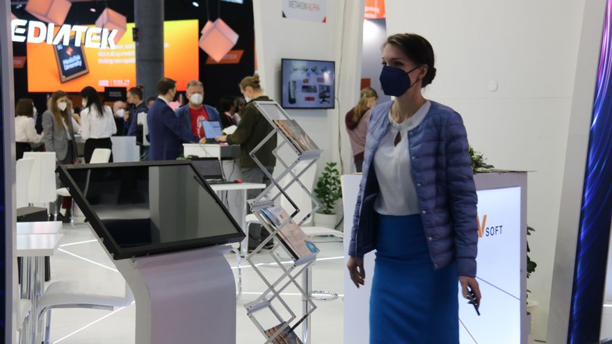 Las empresas rusas, presentes en el Mobile World Congress a pesar de la retirada de su pabellón oficial