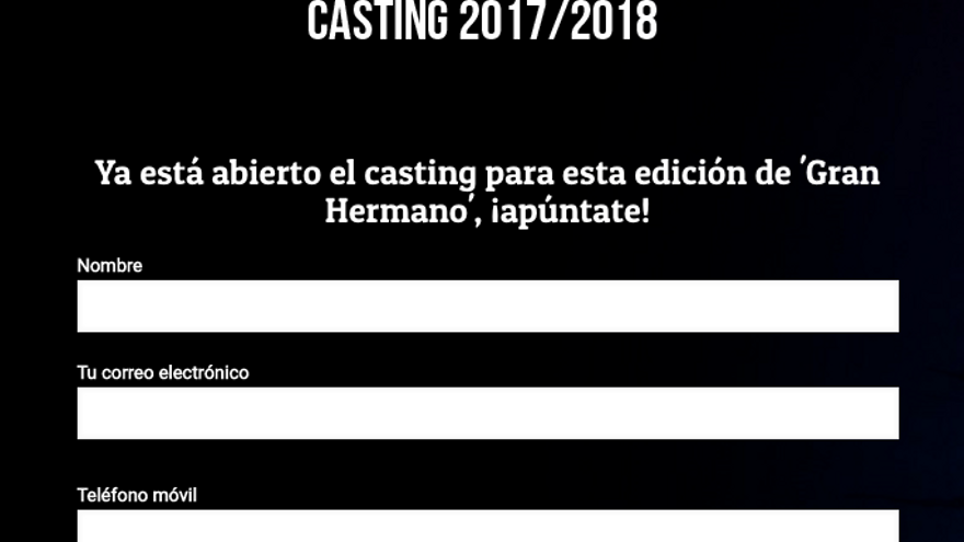 Casting falso de GH 18