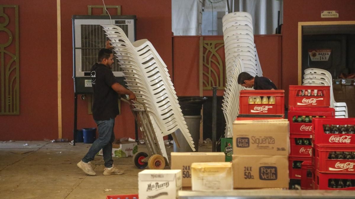 Desmontaje de la Feria