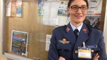 La cabo del Ejército del Aire Teresa Franco, secretaria de Igualdad de la Asociación Unificada de Militares Españoles (AUME).
