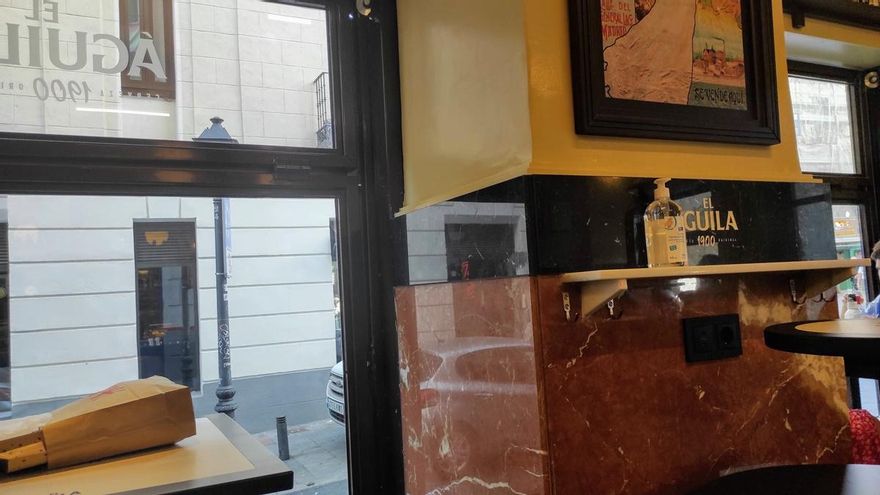 Las paredes se han revestido de mármol