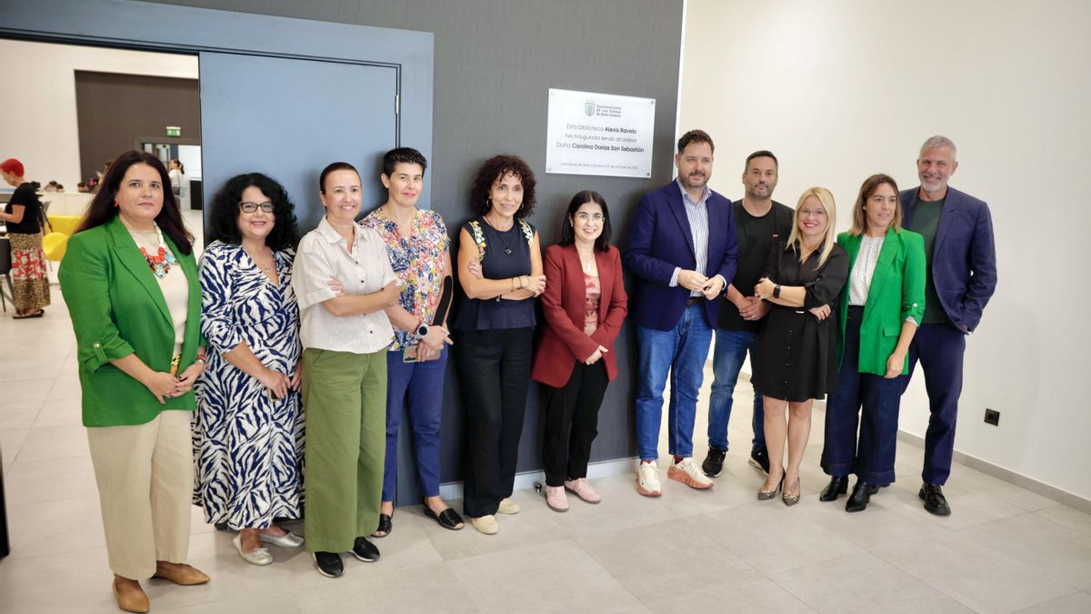 El Ayuntamiento de Las Palmas de Gran Canaria ha inaugurado la Biblioteca Pública Municipal Alexis Ravelo en el Espacio Cultural Jesús Arencibia de Tamaraceite.