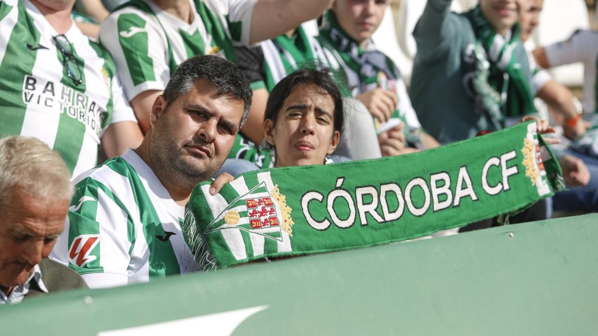 Grada Blanquiverde del Córdoba CF - Granada CF