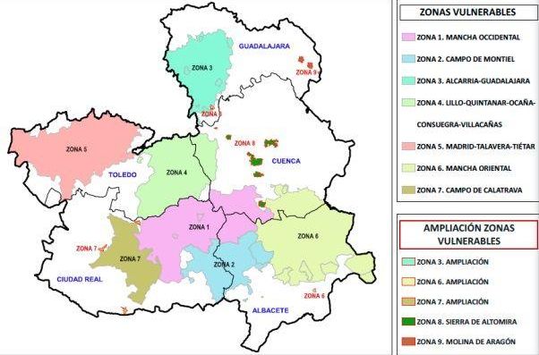 Mapa de Zonas Vulnerables