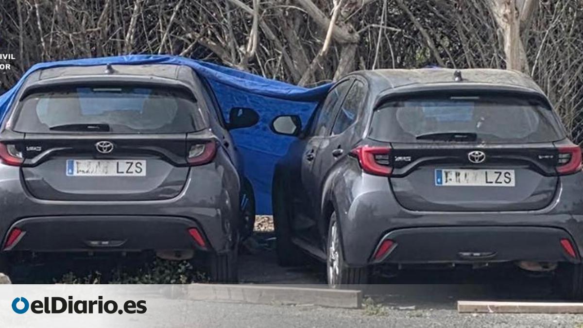 Un accidente de tráfico conduce a la detención de tres personas por robo de coches y falsificación de matrículas
