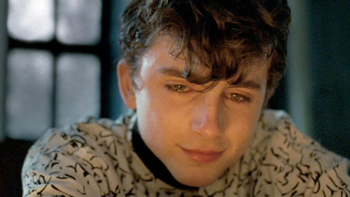 Timothée Chalamet, iluminado por las llamas en 'Call Me by Your Name'