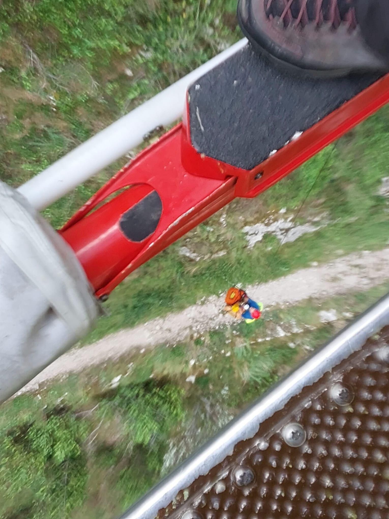 Rescate de espeleólogos en Cueto-Coventosa.