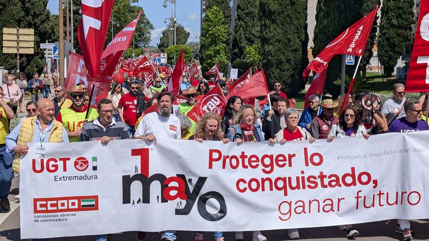 Los sindicatos piden "no retroceder en derechos" y reclaman la reducción de la jornada laboral en el Primero de Mayo