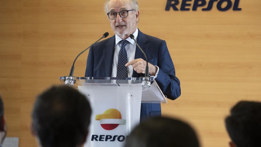 El presidente de Repsol Antonio Brufau, en una fotografía de archivo. EFE/Marcial Guillén