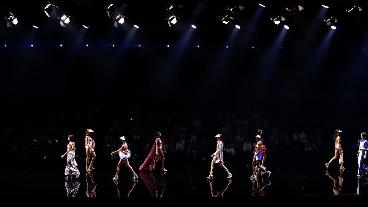 Desfile en la Gran Canaria Swimm Week 2025.